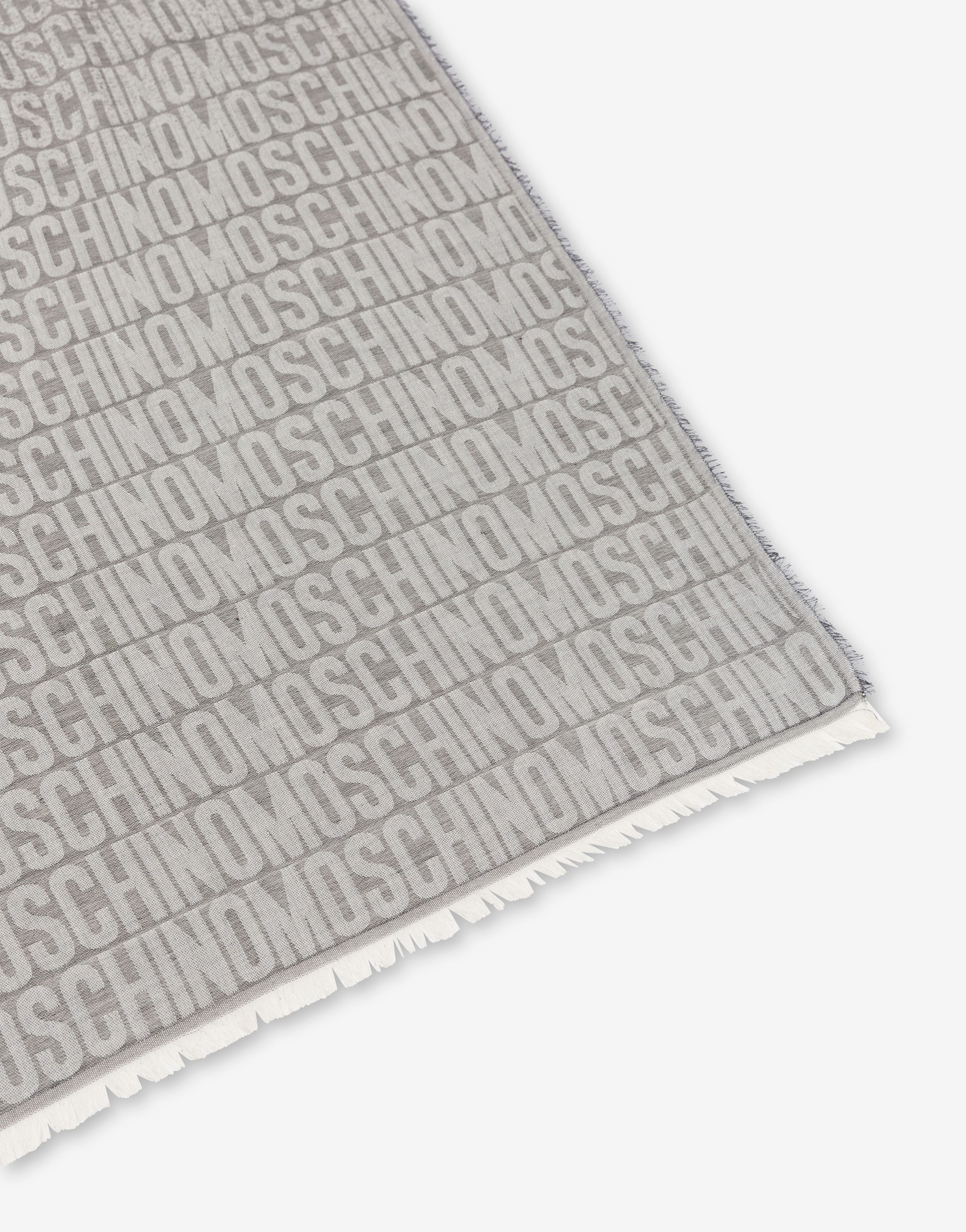 DÉGRADÉ LOGO MODAL-BLEND SCARF - 3