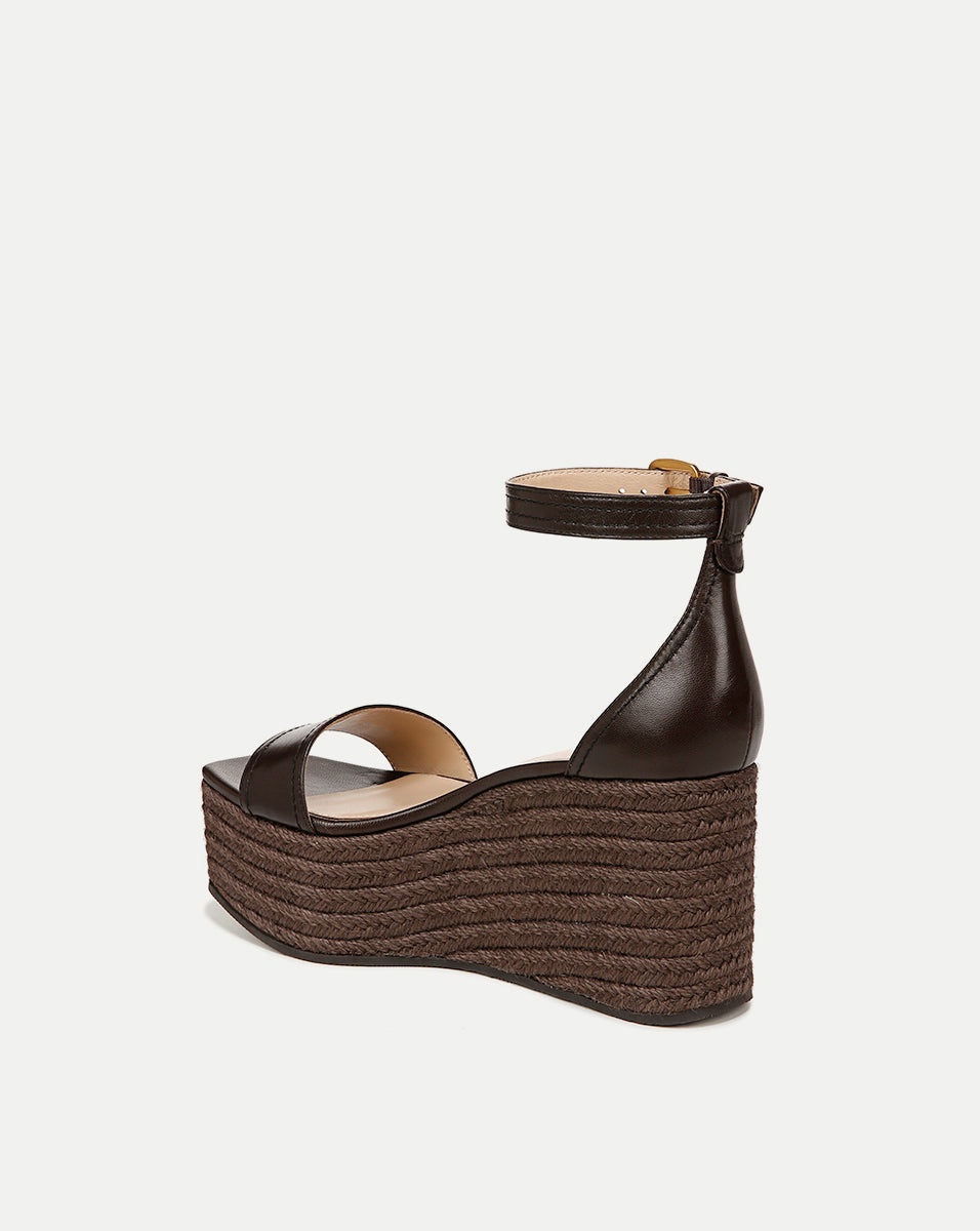 GIANNA RAFFIA WEDGE SANDAL - 4