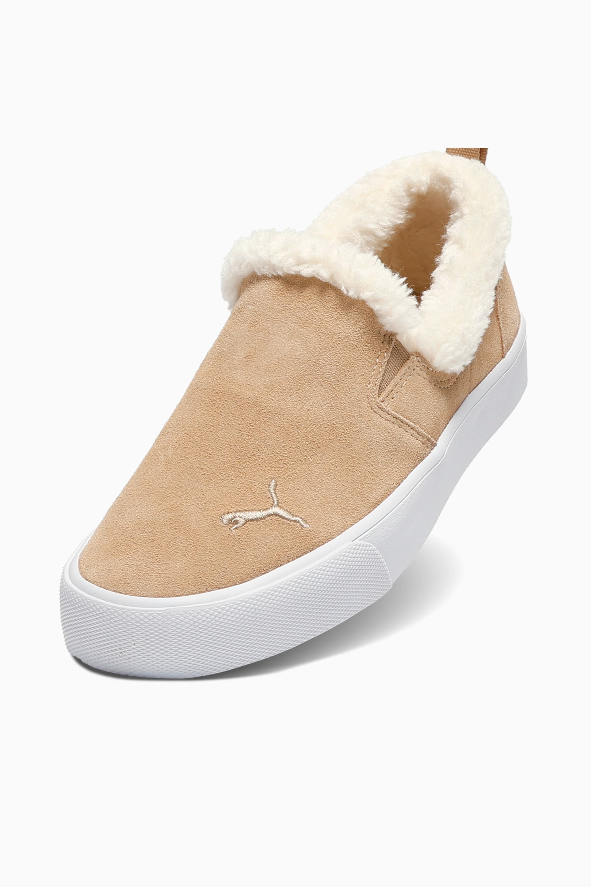 Bari Comfort Sherpa Women's Slip-On Shoes - 6