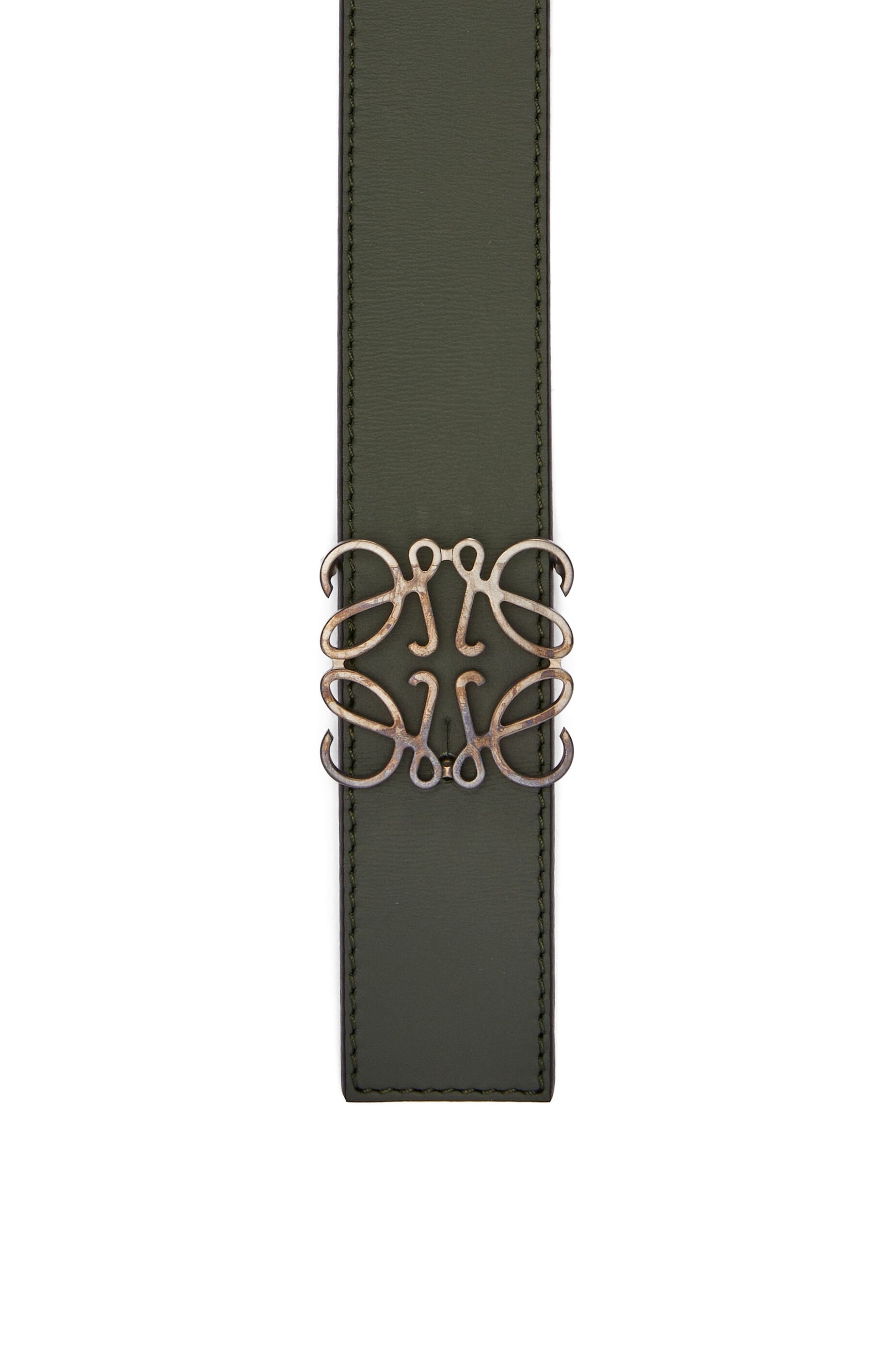 Reversible Anagram belt in smooth calfskin - 3