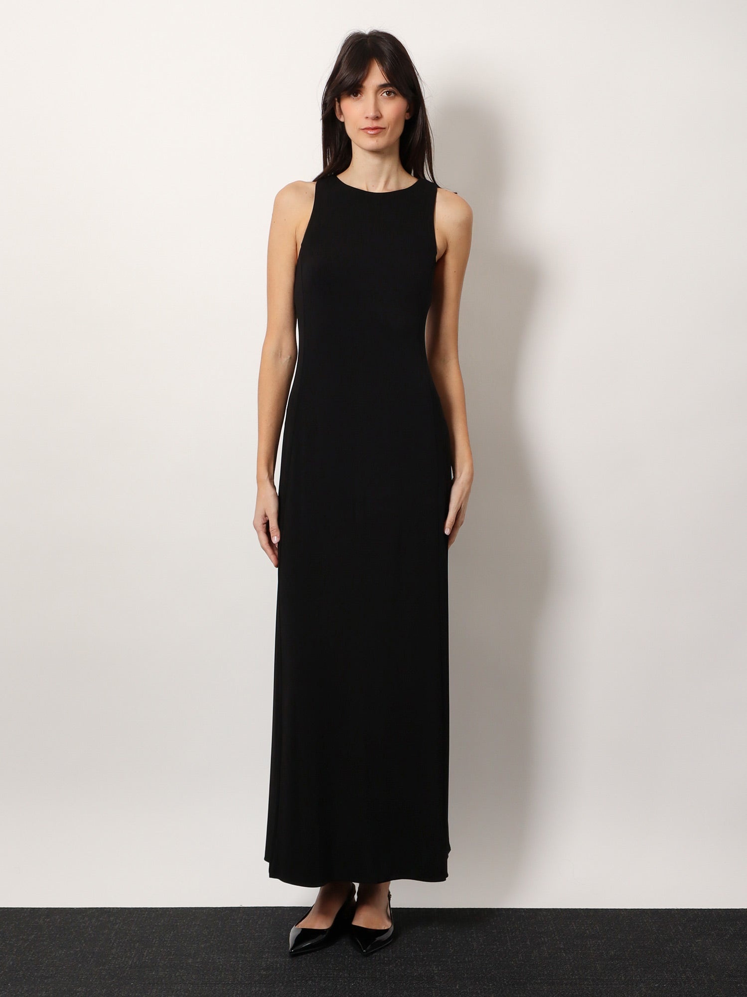 Max Mara Pompei Jersey Long Dress - 2