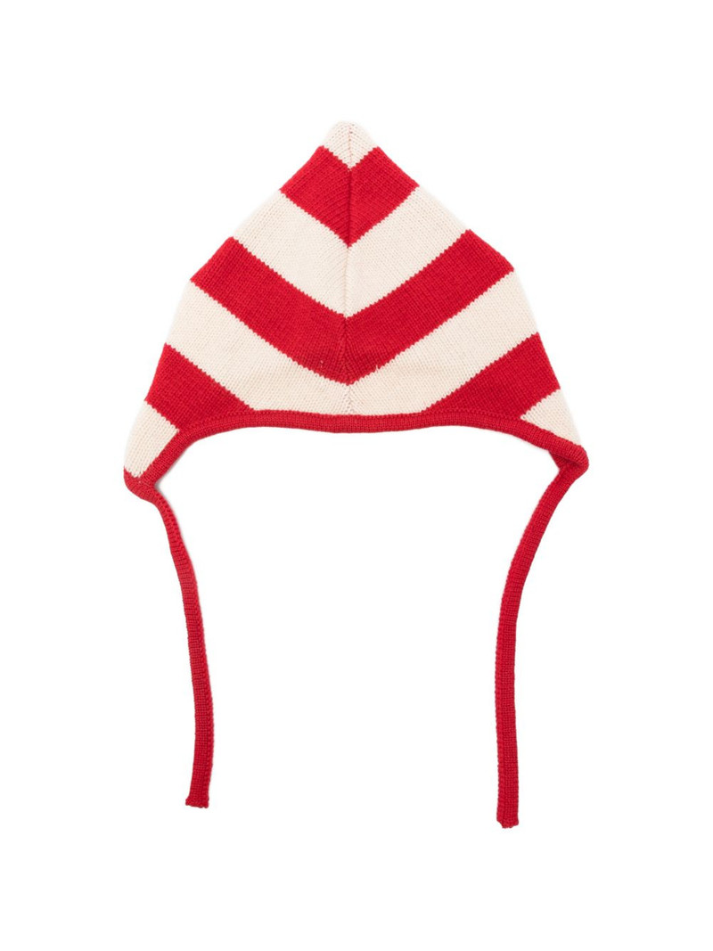 CHARLES JEFFREY LOVERBOY Spike striped beanie hat outlook
