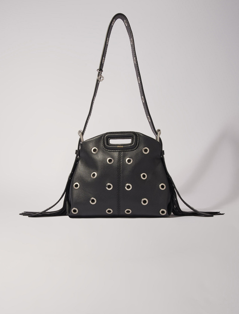 Miss M Mini eyelet leather bag 1