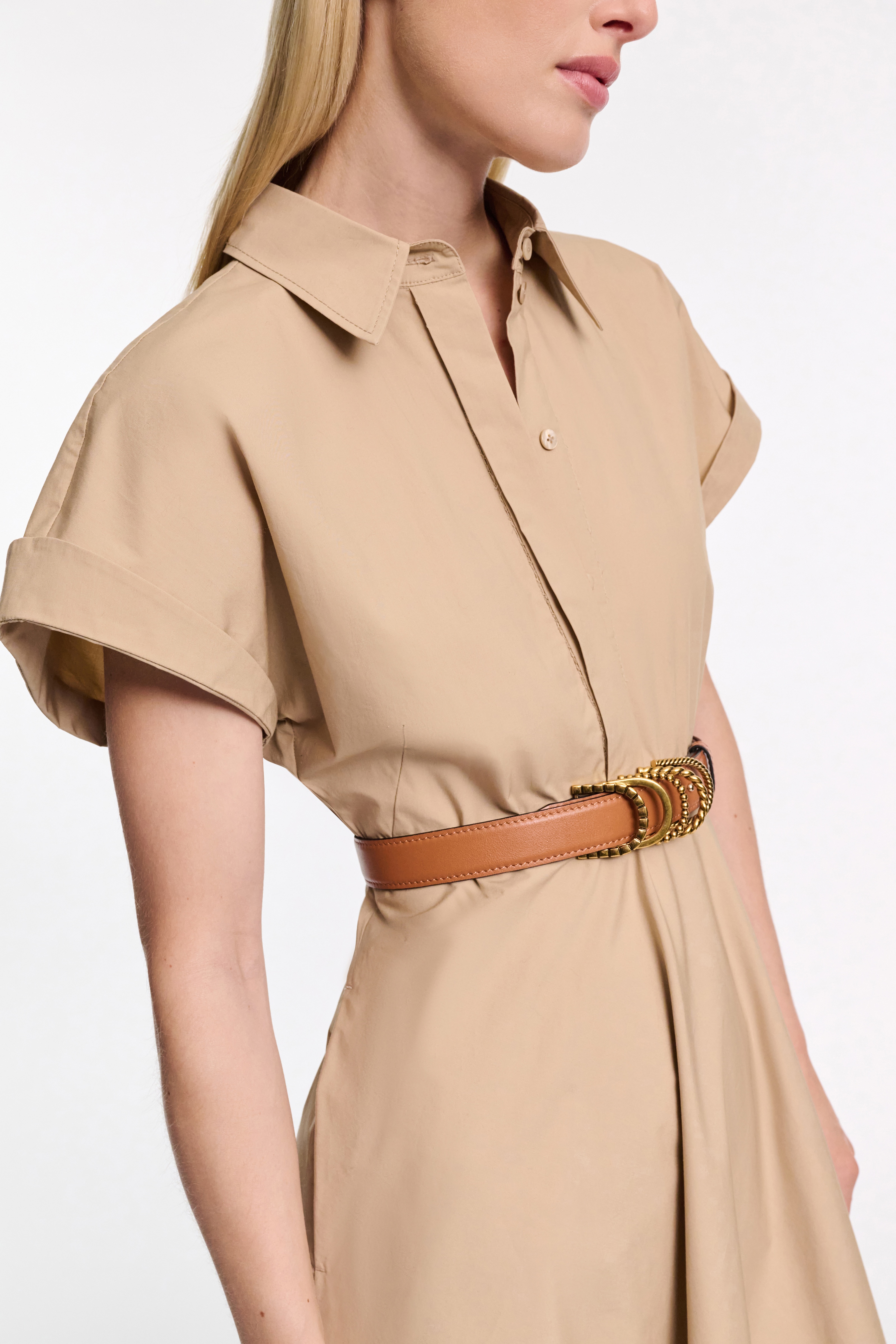 POPLIN POWER dress - 4