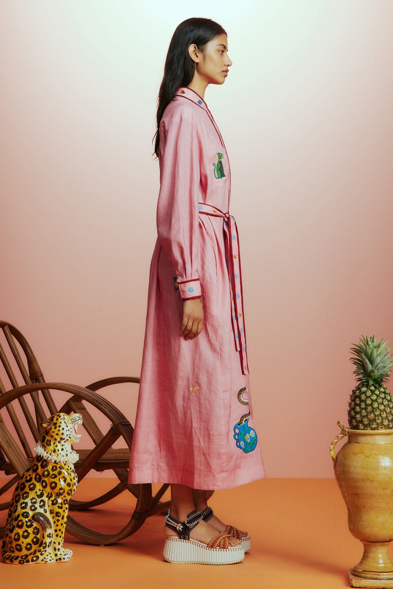 Timmy Embroidered Shirtdress 5