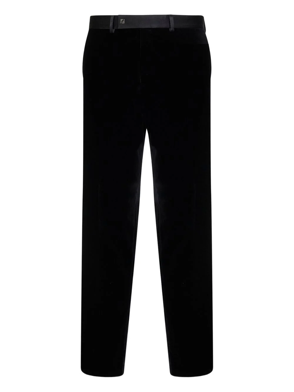 tailored cotton trousers - 1