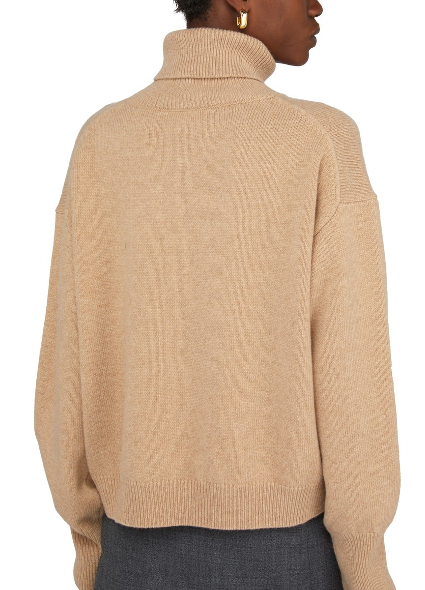 Turtle neck crest jumper - 5