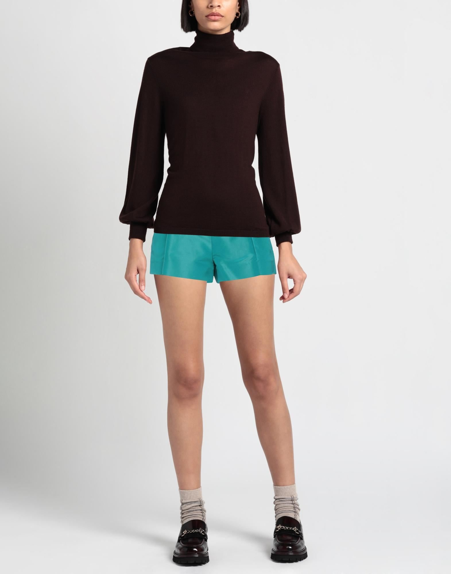 Emerald green Women's Shorts & Bermuda - 2