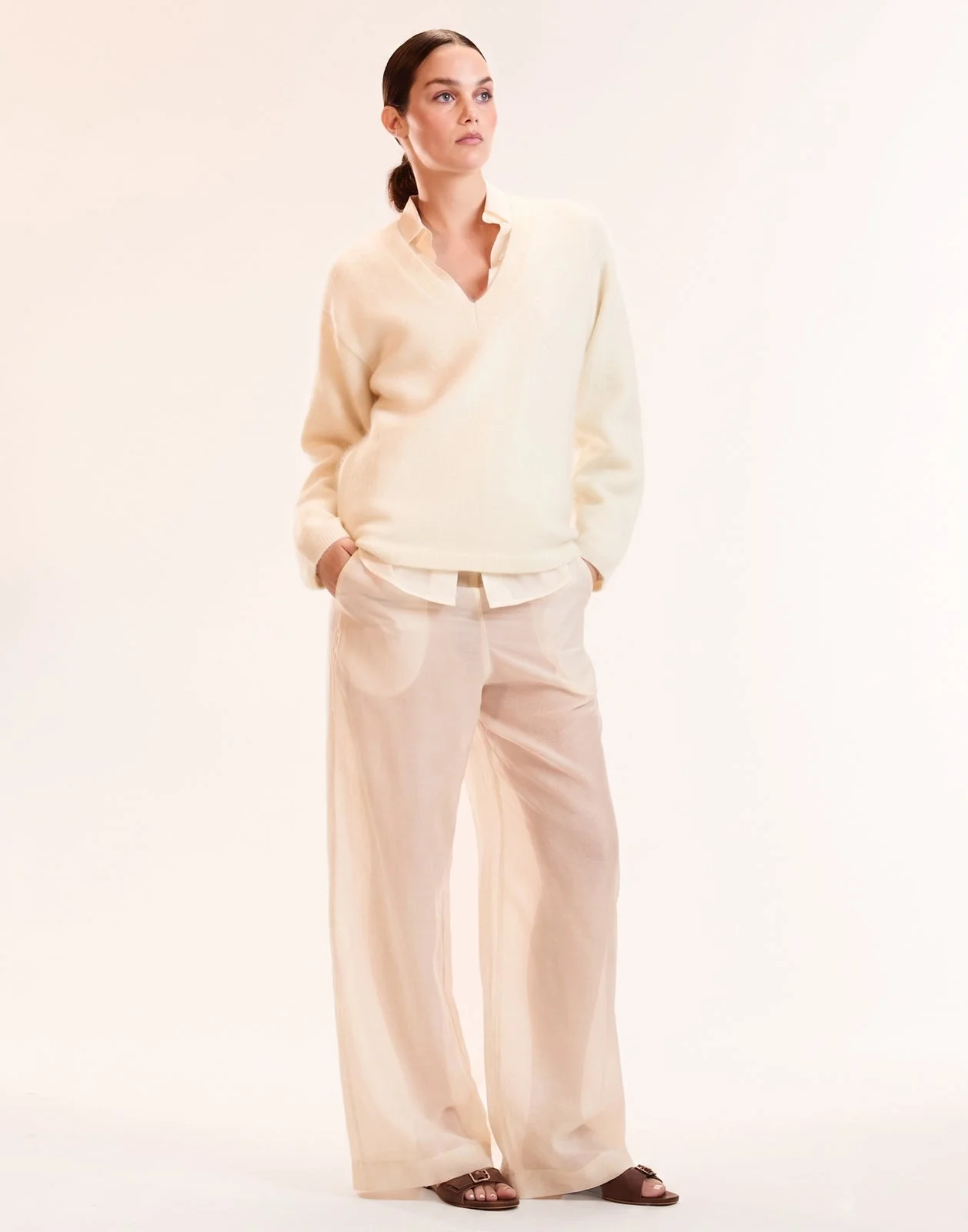 Salina Sheer Pant - 1