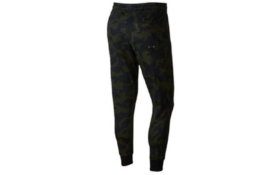 Nike Nike Camouflage Knit Stay Warm Bundle Feet Sports Long Pants Black Green CJ0951-475 outlook