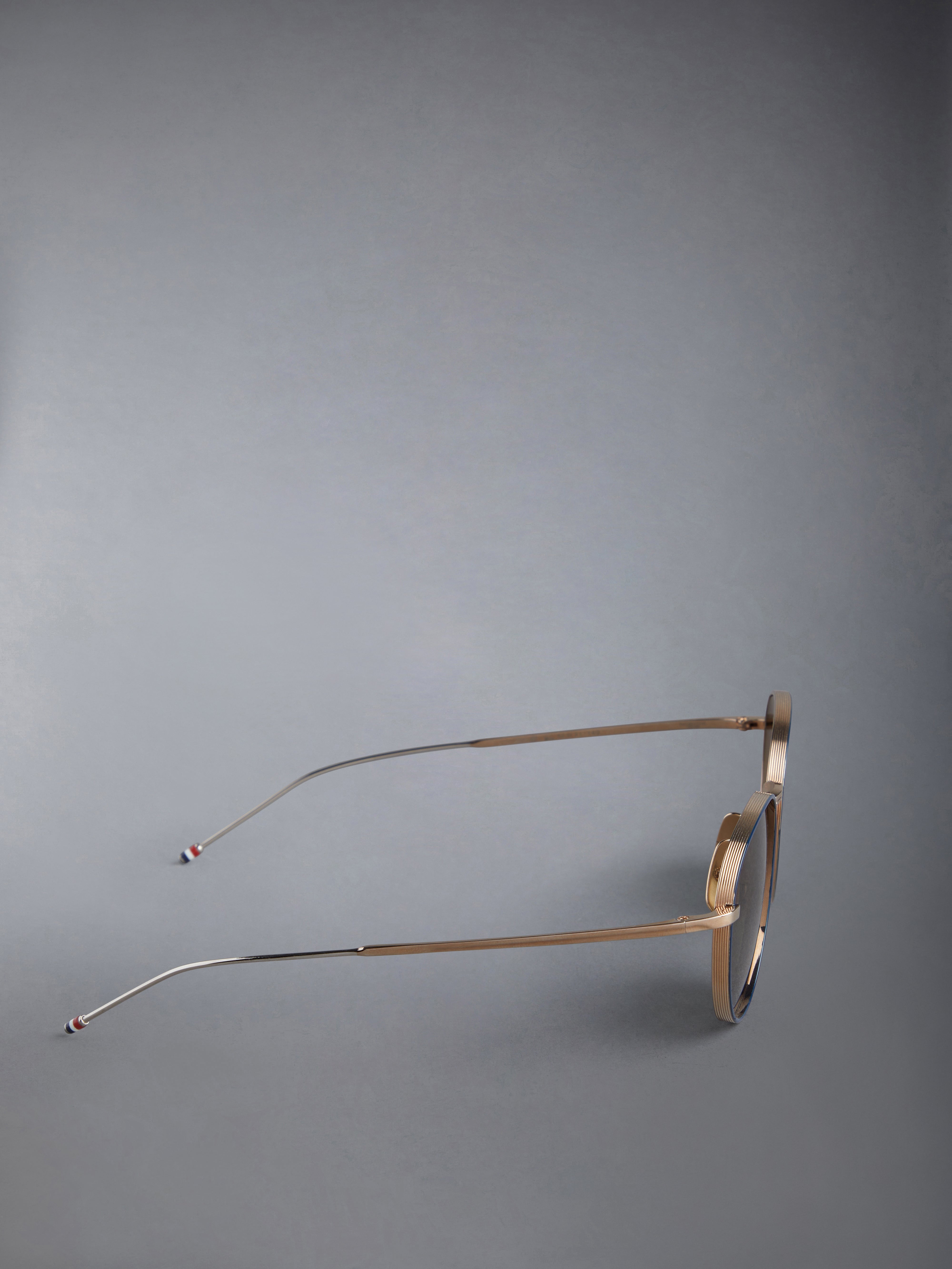 TITANIUM ROUND SUNGLASSES - 4