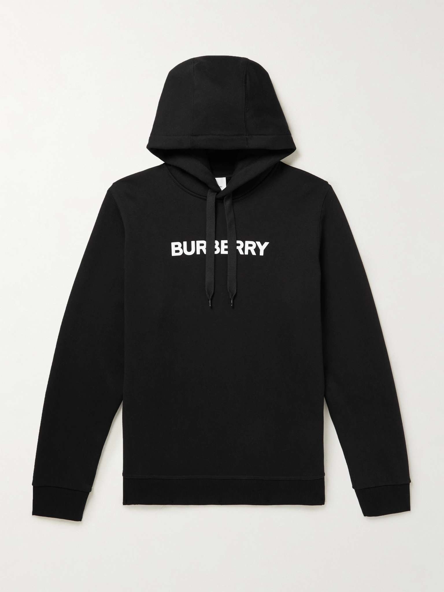 BURBERRY フーディー ANSDELL アンデル ロゴ Burberry Ansdell Logo-Print Cotton-Jersey Hoodie | mrporter