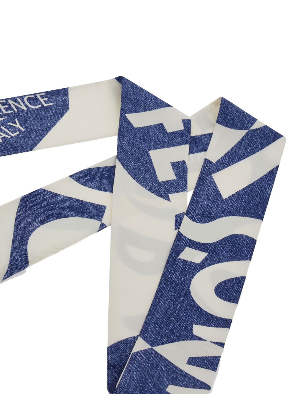 Venna-print silk bandeau - 2