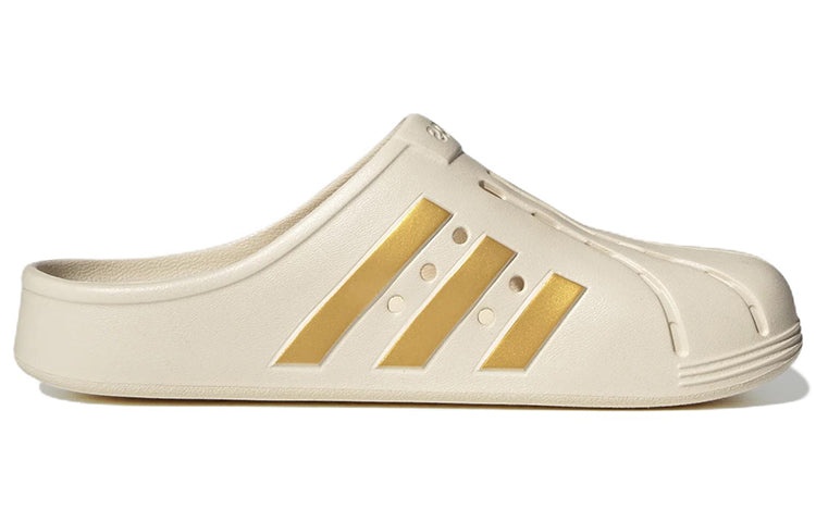 adidas Adilette Clog 'Wonder White Gold Metallic' GY1827 - 3