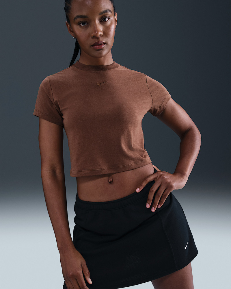 Nike Sportswear Chill Knit Women's Cropped T-Shirt 1