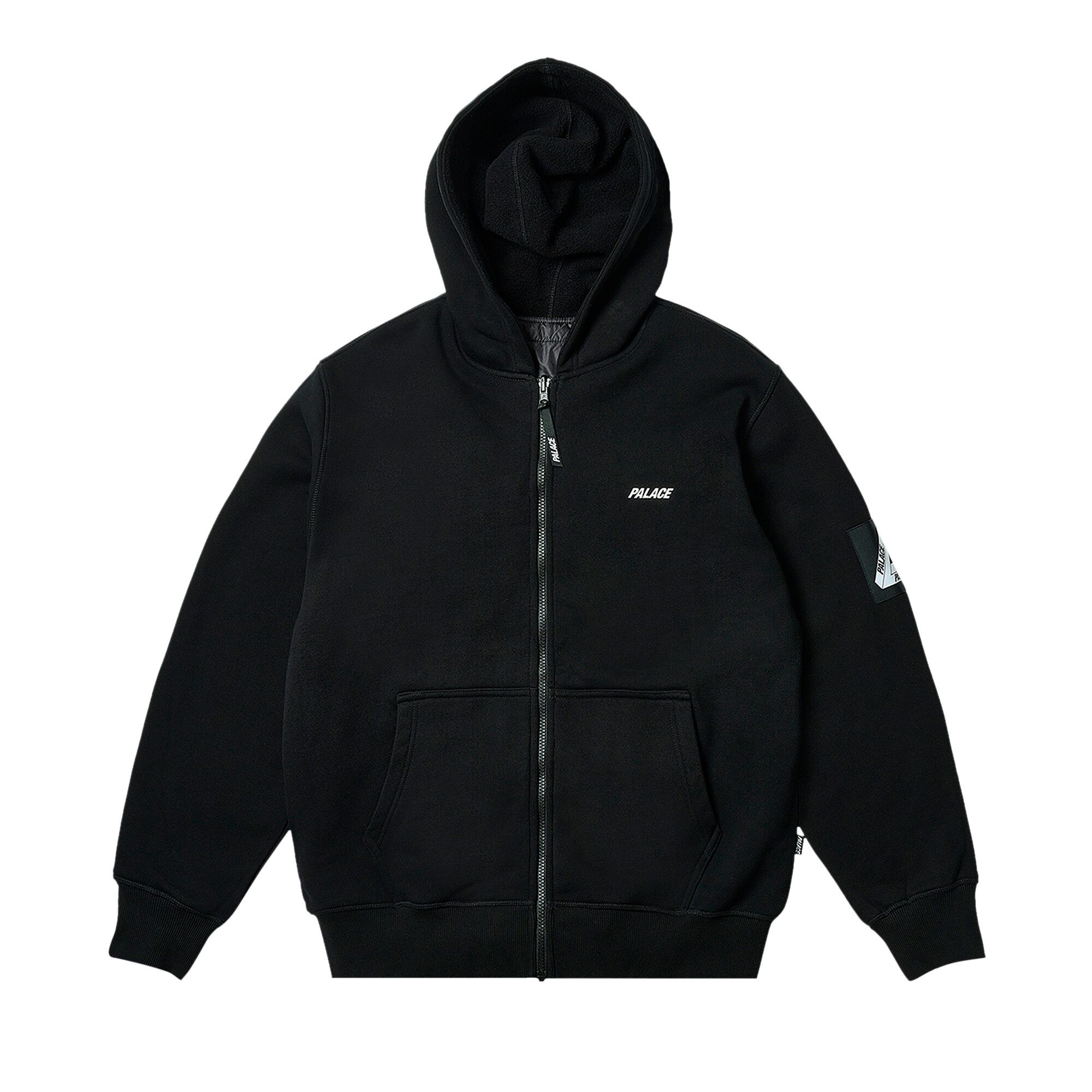 Palace Reversible Vest Hood 'Black' - 3