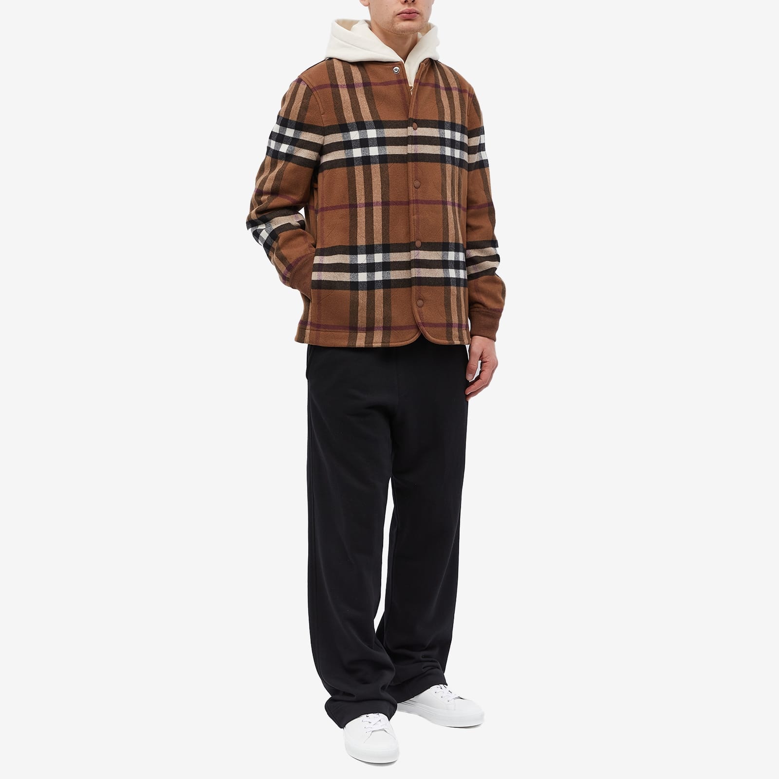 Burberry Belsize Check Bomber Jacket - 4