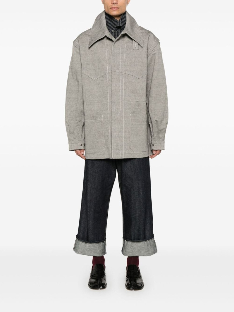 Maison Margiela cotton shirt jacket outlook
