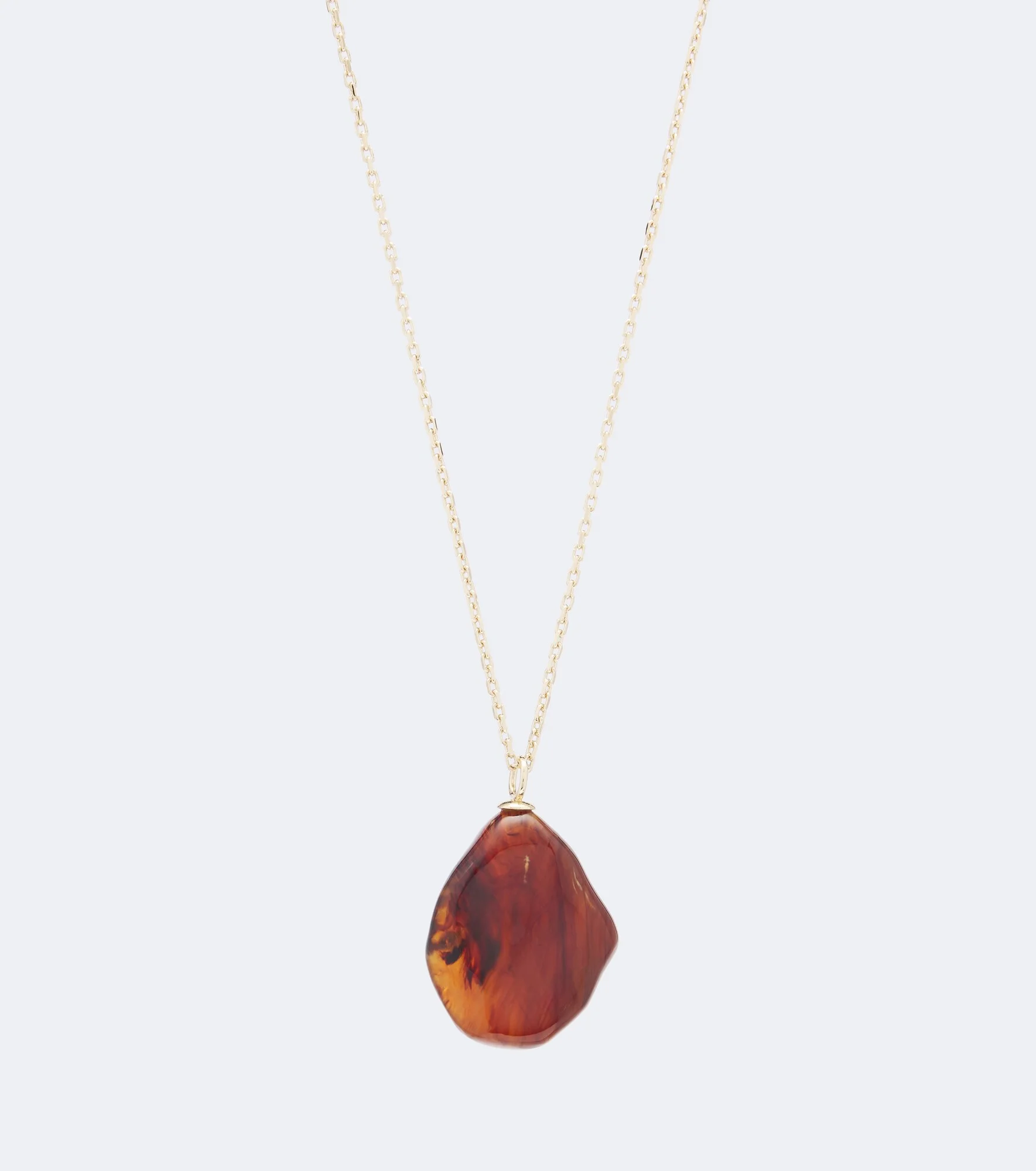Ambra gold-plated pendant necklace - 1