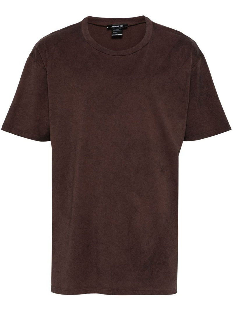 marbled-effect T-shirt 1