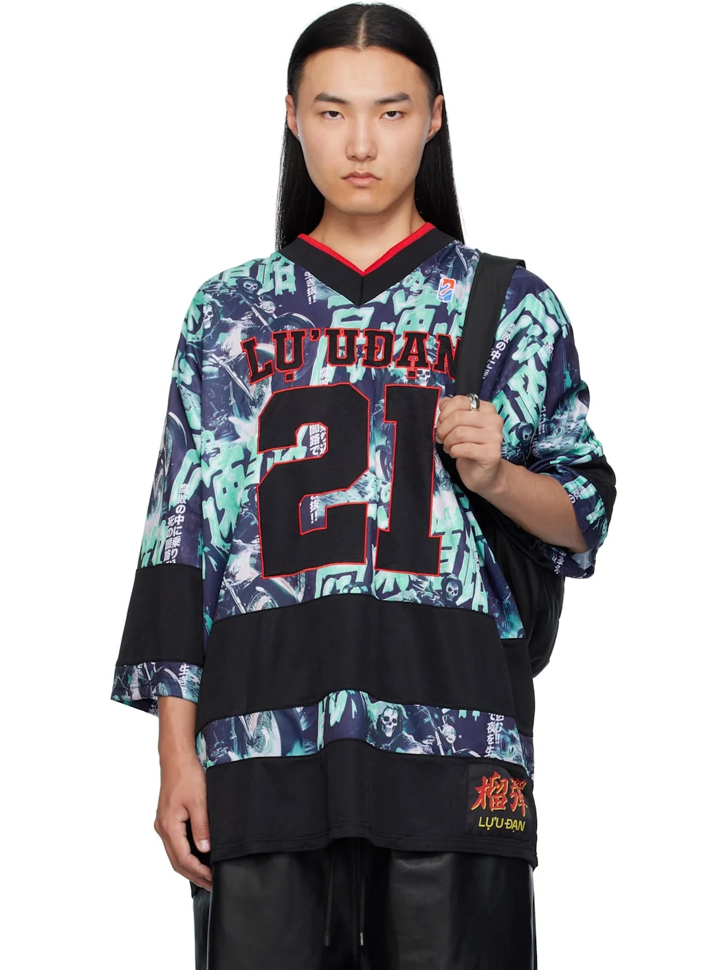 Multicolor Hockey L-D T-shirt - 1