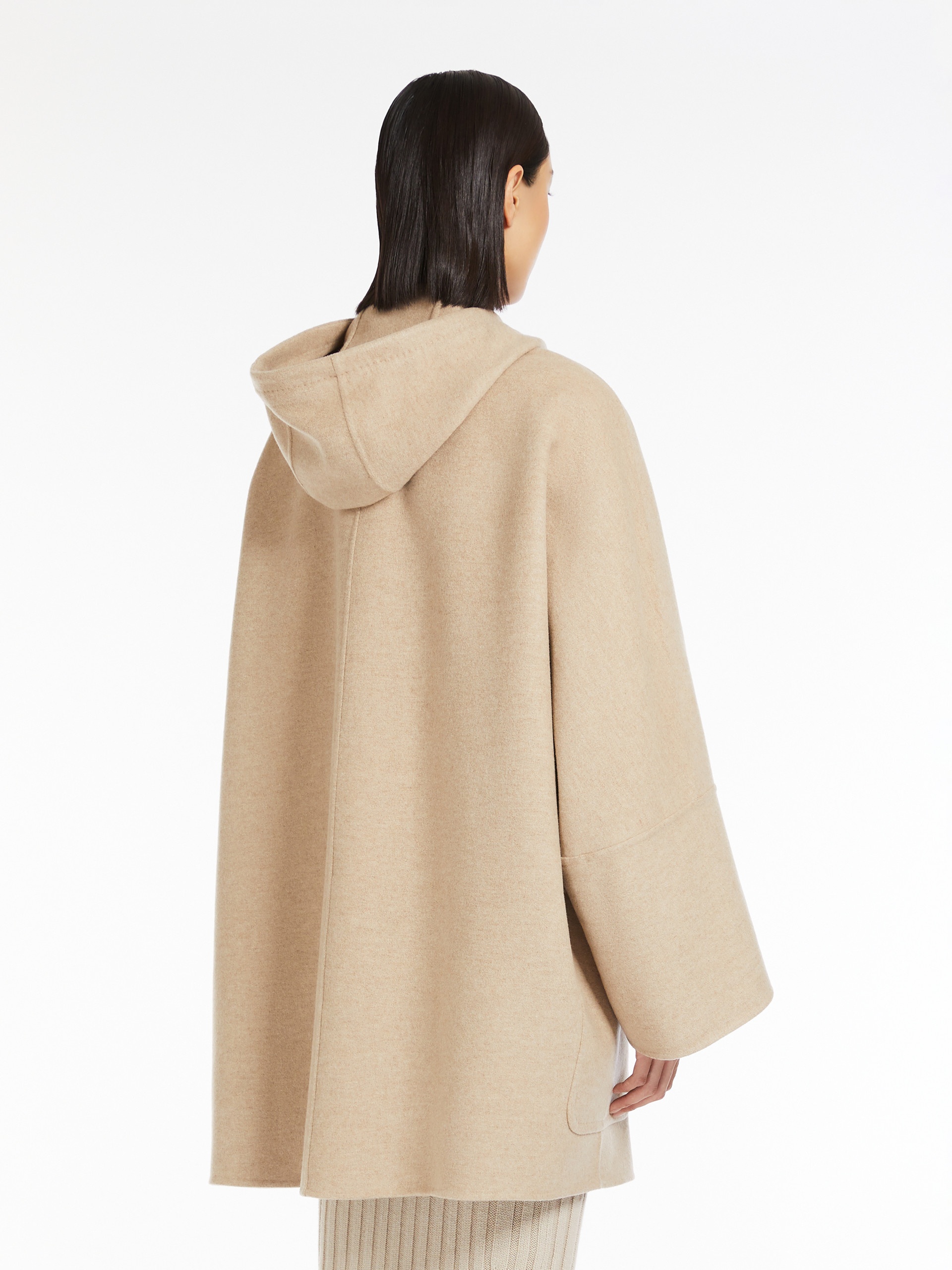 ARTURO1234 Double-breasted parka in wool and cashmere - 4