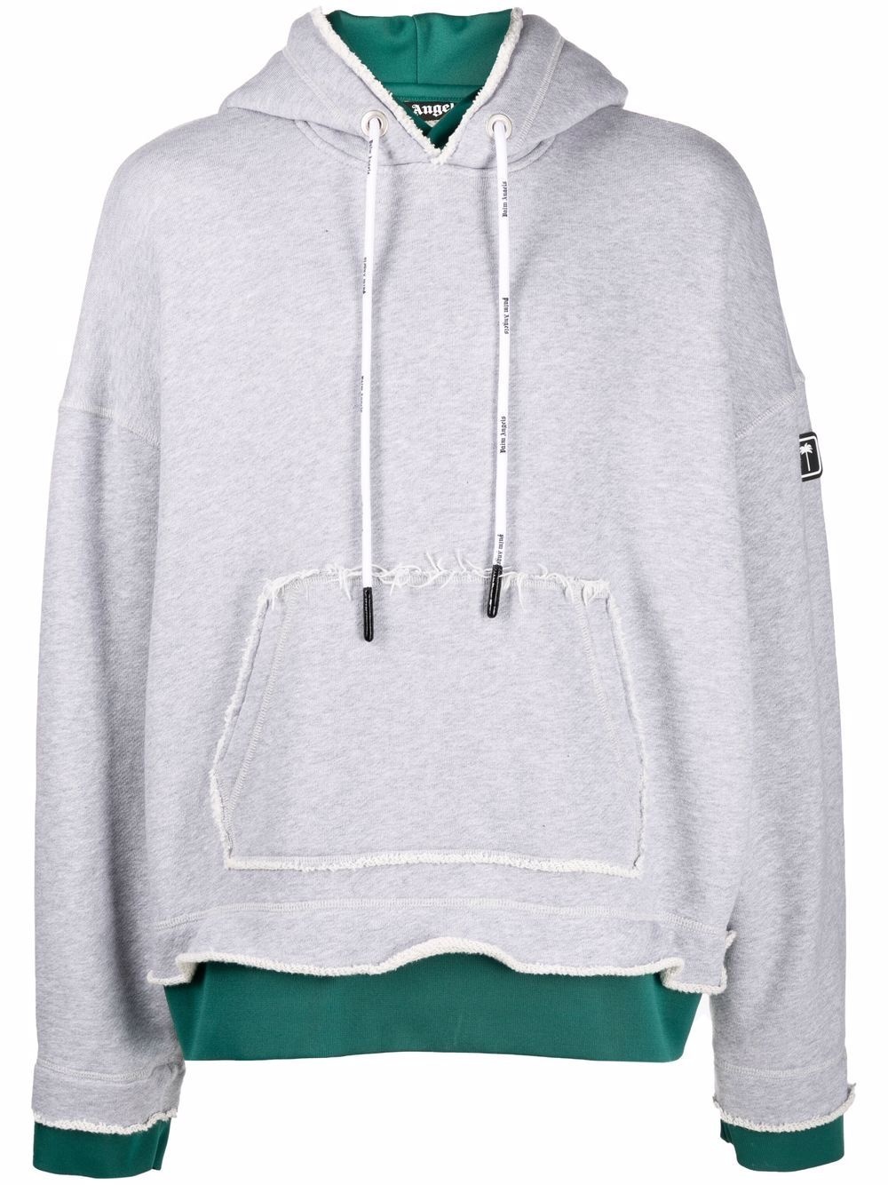 PXP patch layered hoodie - 1