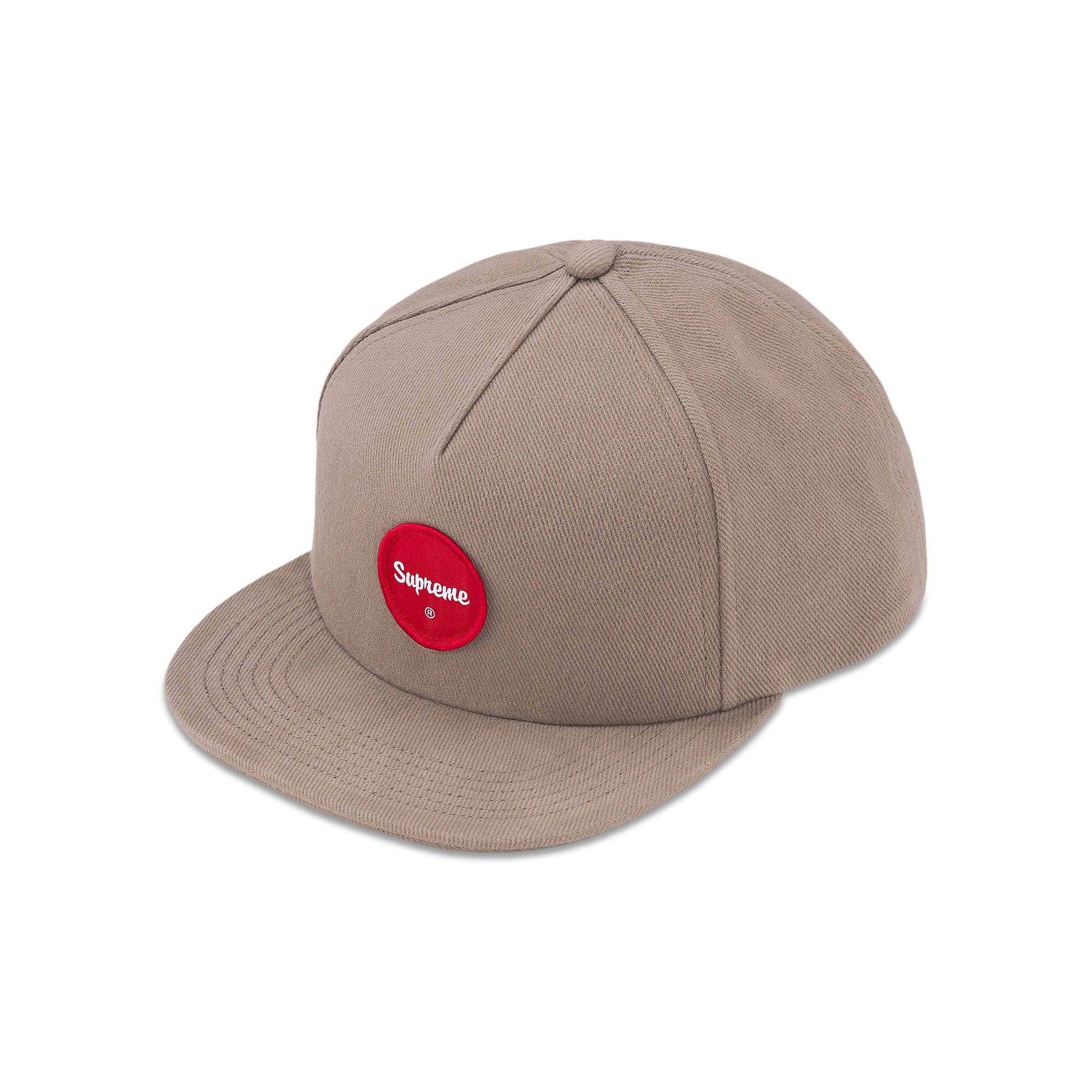 Supreme Twill Patch 5-Panel 'Khaki' - 1