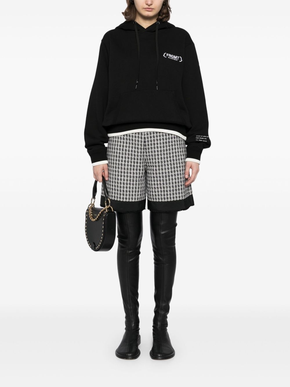 tweed shorts - 2