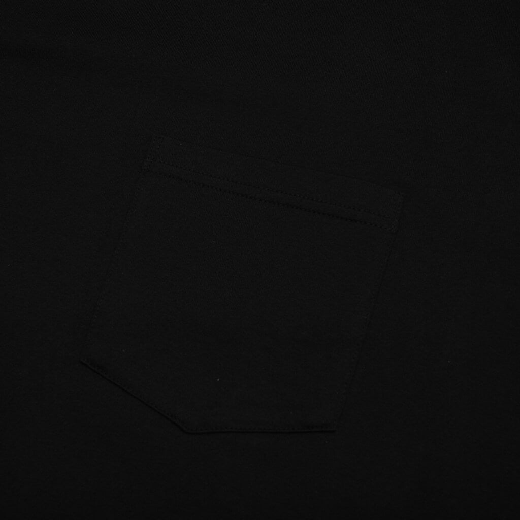 COTTON JERSEY T-SHIRT - BLACK - 3