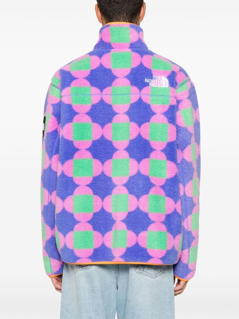 x Yinka Ilori reversible fleece jacket - 4