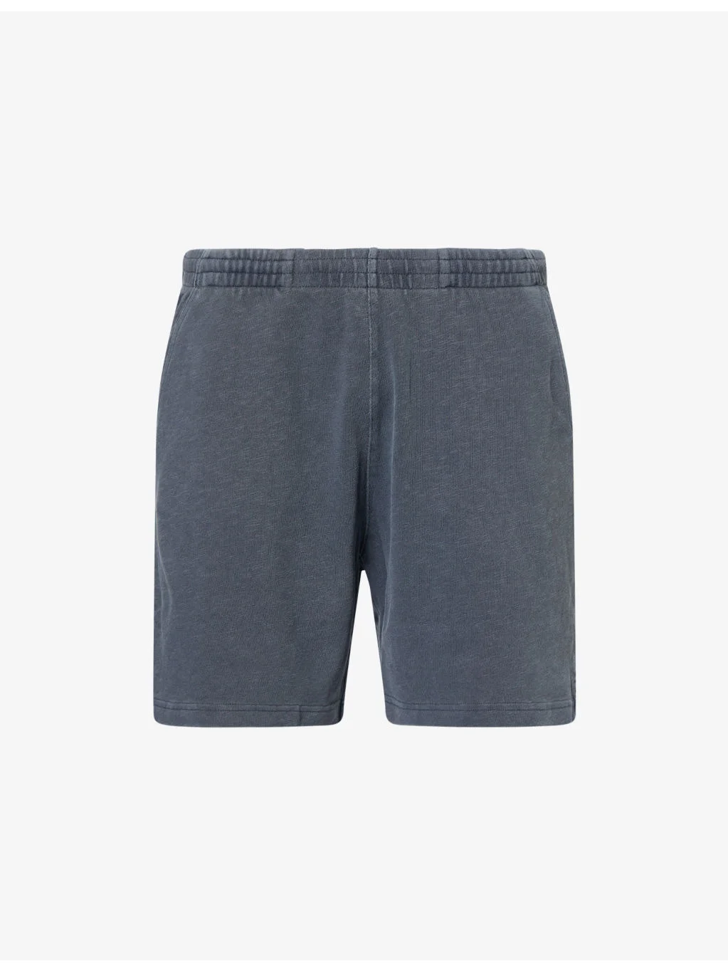 Logo-Patch Cotton Sweatshirt Shorts - 1