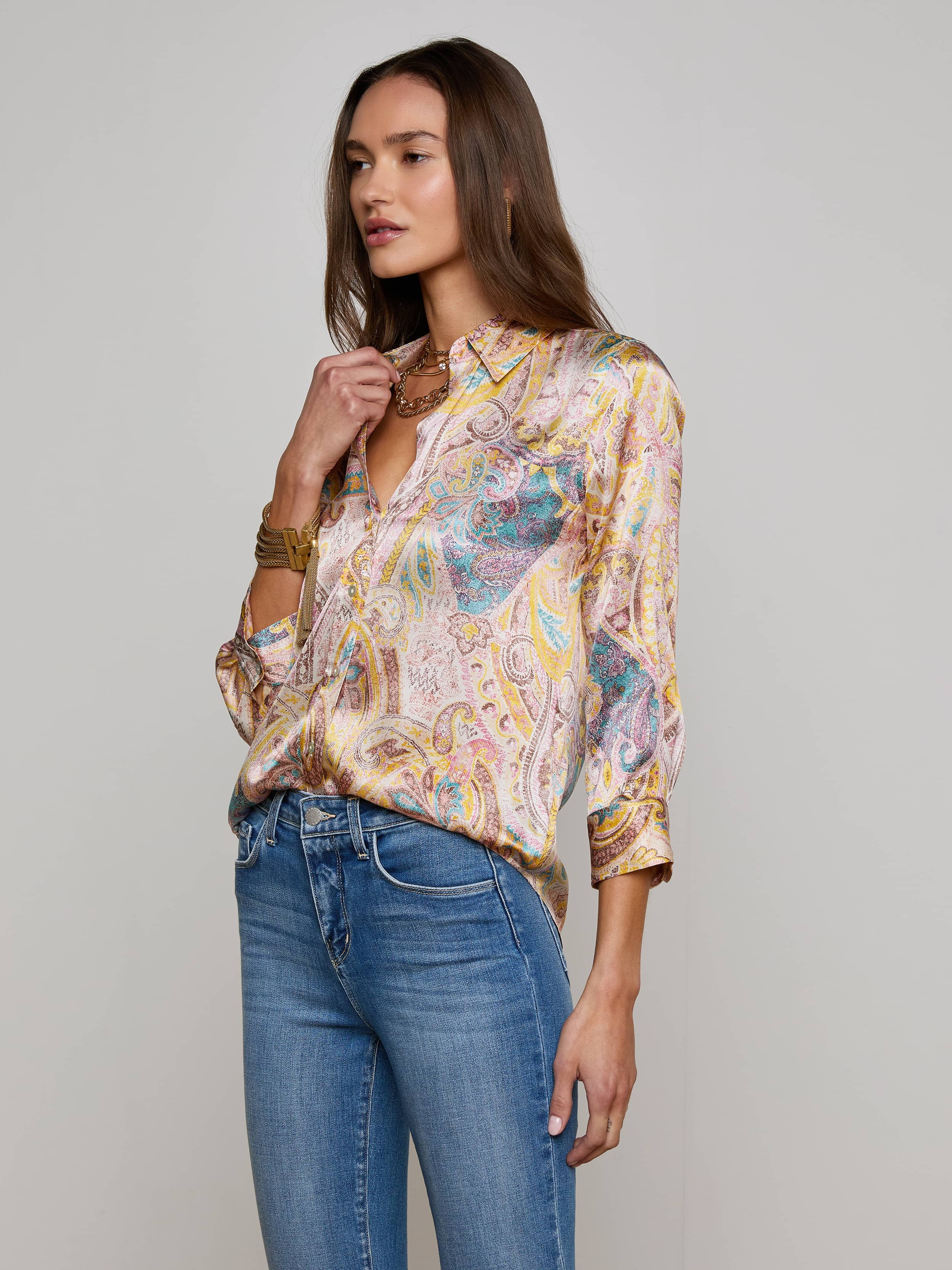 Dani Silk Blouse - 4