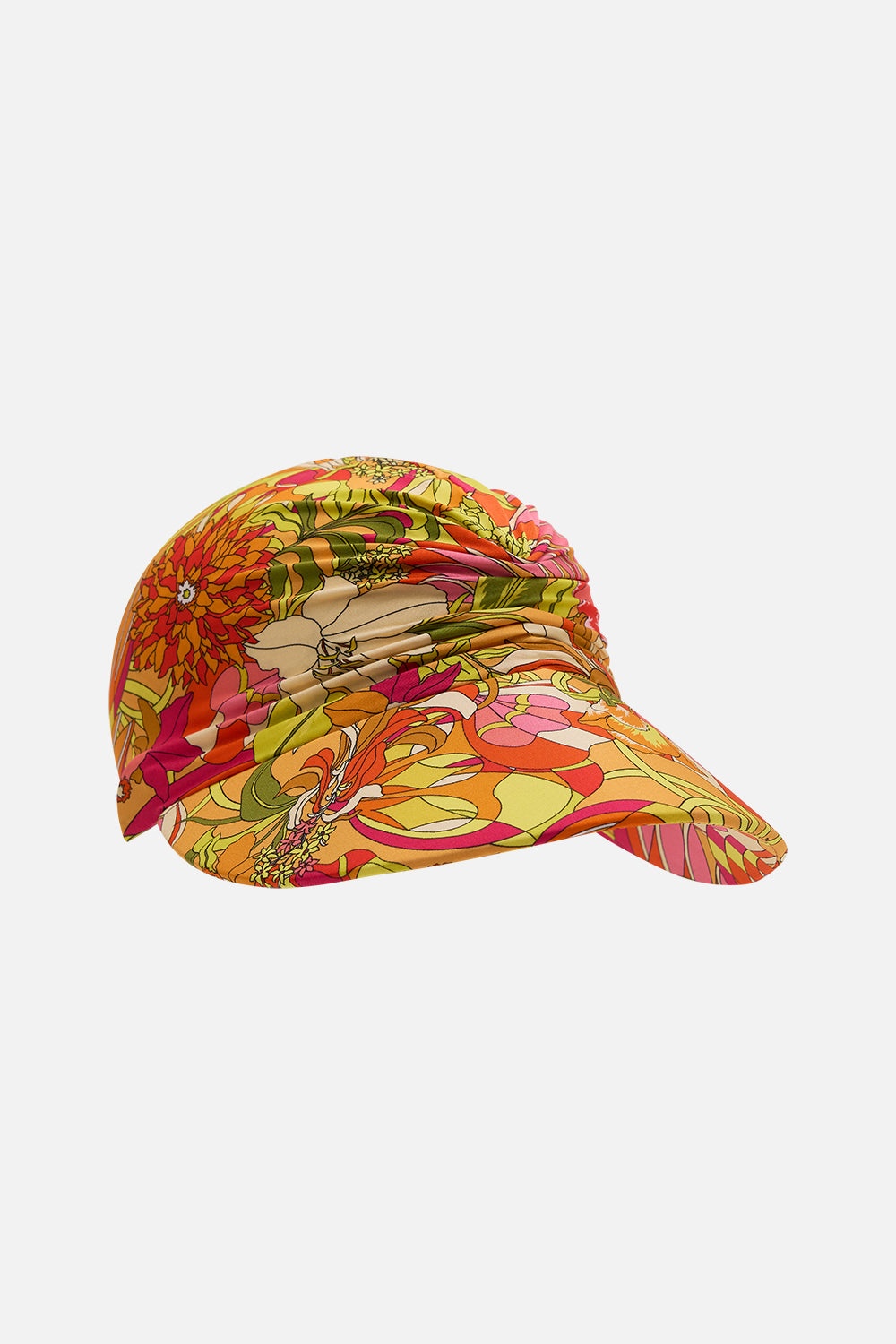 RUCHED BEACH HAT - 2