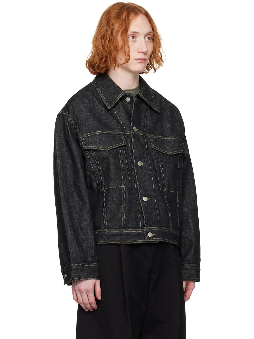 Black Stein Denim Jacket - 2