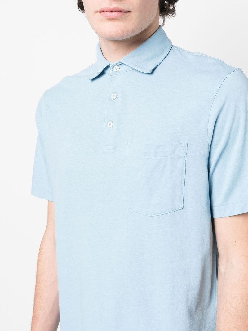 patch-pocket polo shirt 5