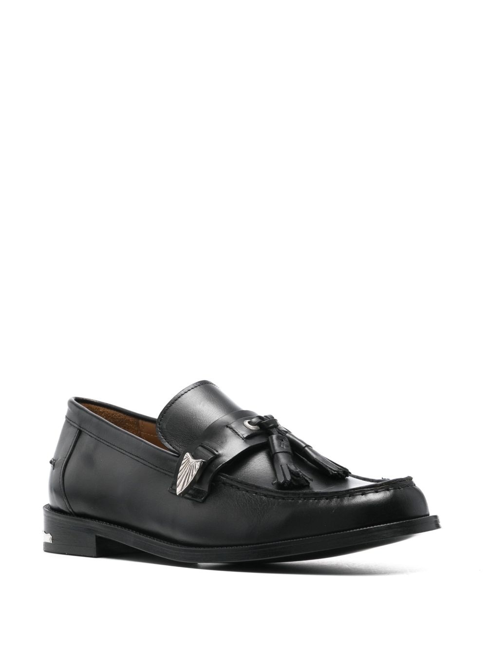 leather loafers - 2