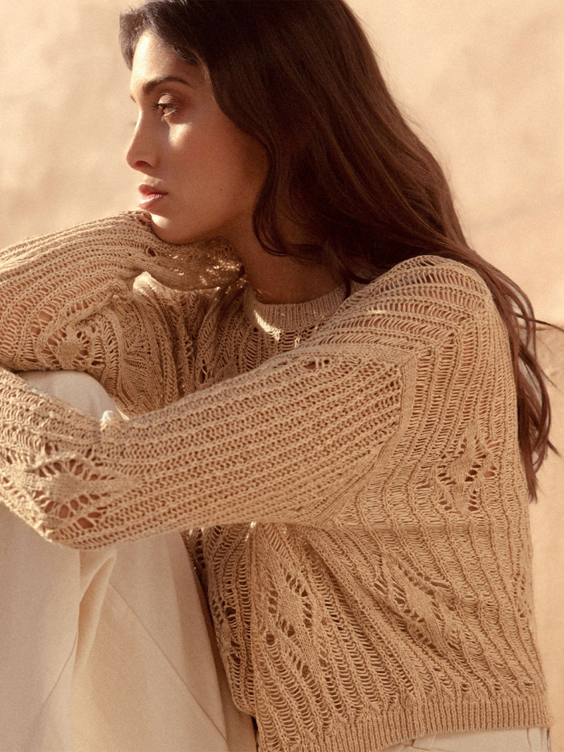 BROCHU WALKER The Alani Cropped Sweater outlook