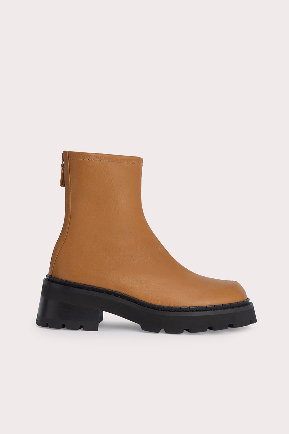 Alister Peanut Butter Soft Semi Patent Leather - 1