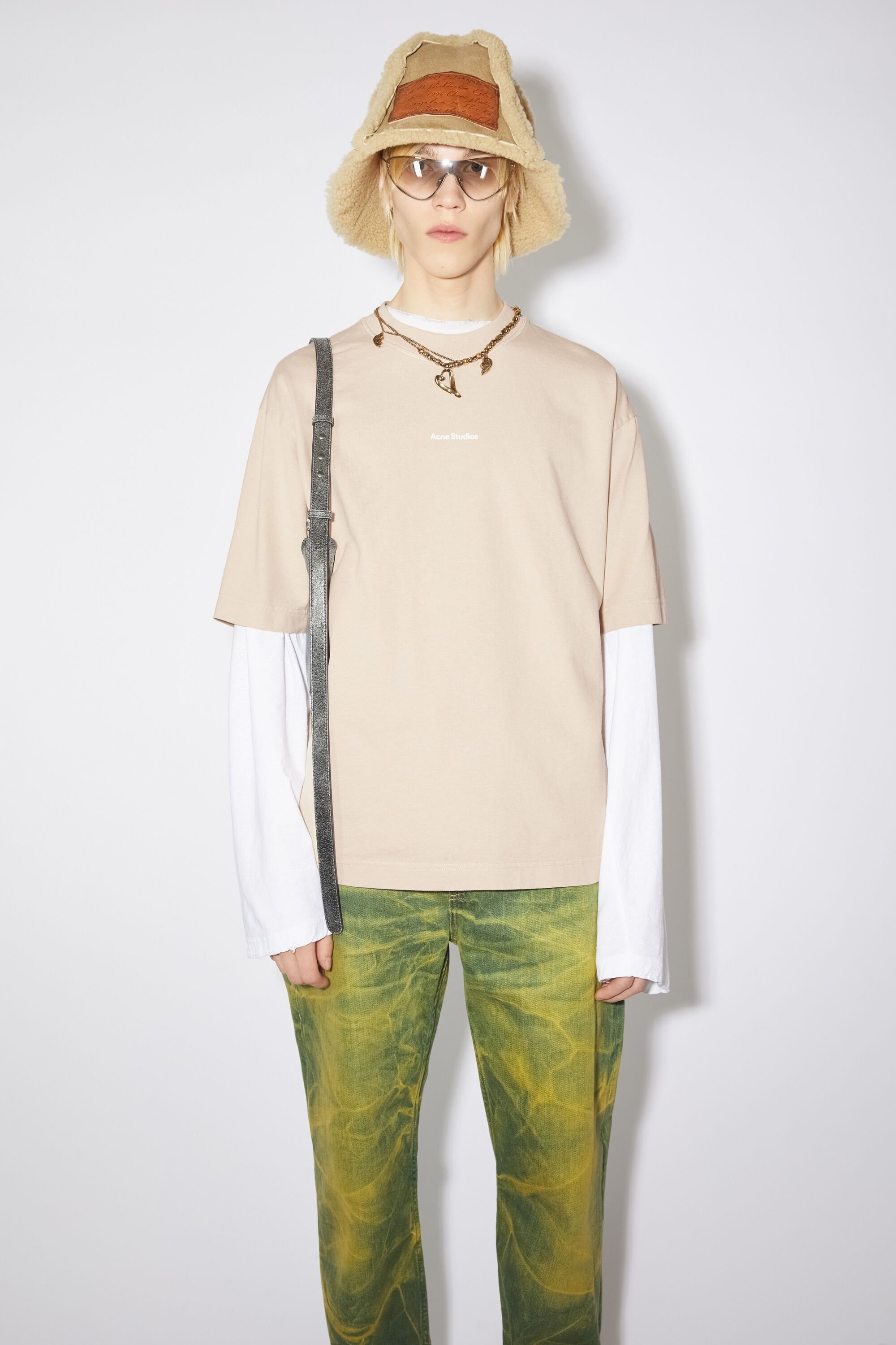 Logo t-shirt - Champagne beige - 2