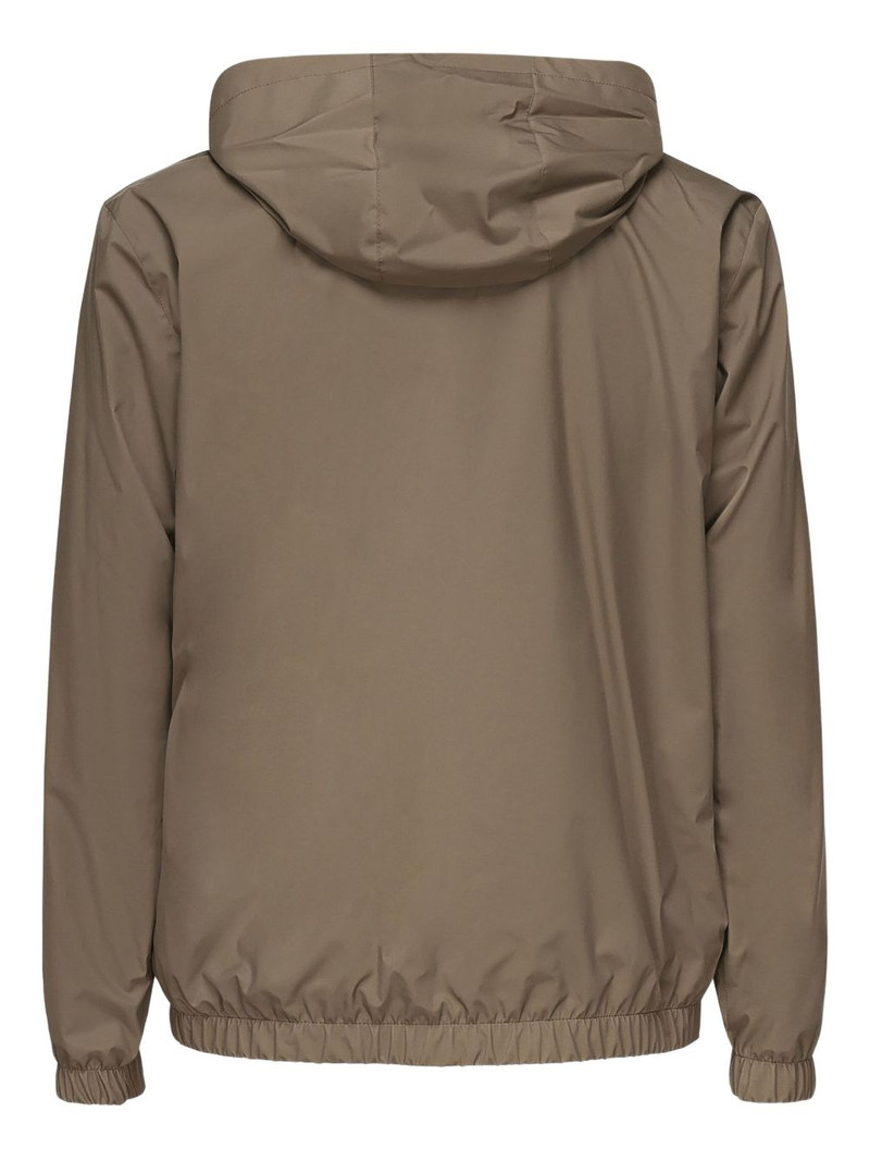 Loro Piana hooded zip-fastening jacket outlook