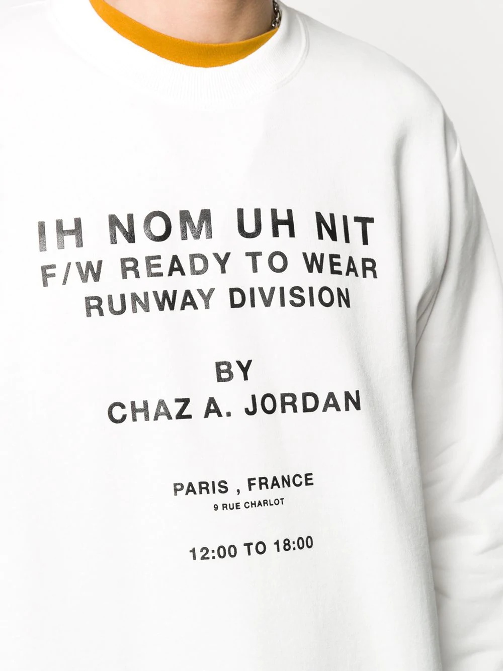 runway division employee sweatshirt - 5