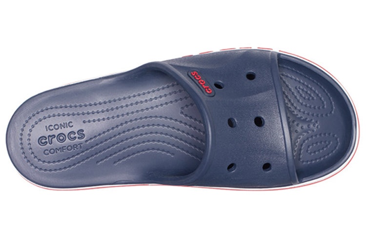 Crocs Bayaband Clog Blue White Red Unisex Slippers 205392-4CC - 4