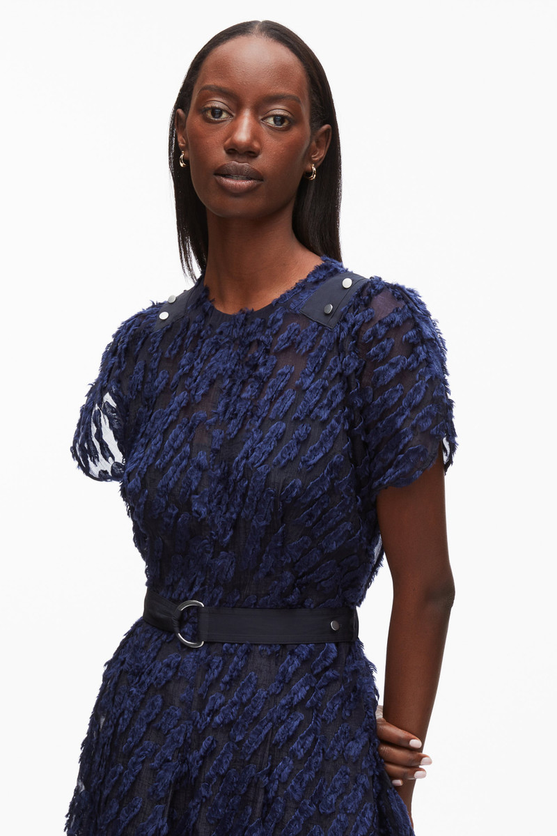 Textured Organza Tulip Dress 5