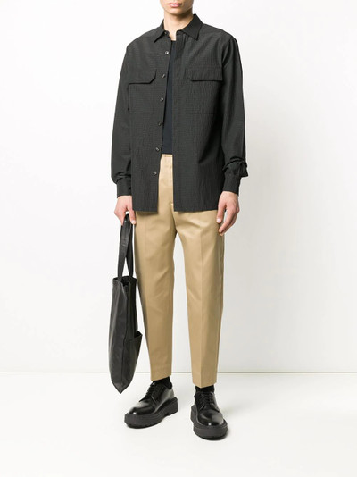 Jil Sander straight-leg cropped trousers outlook