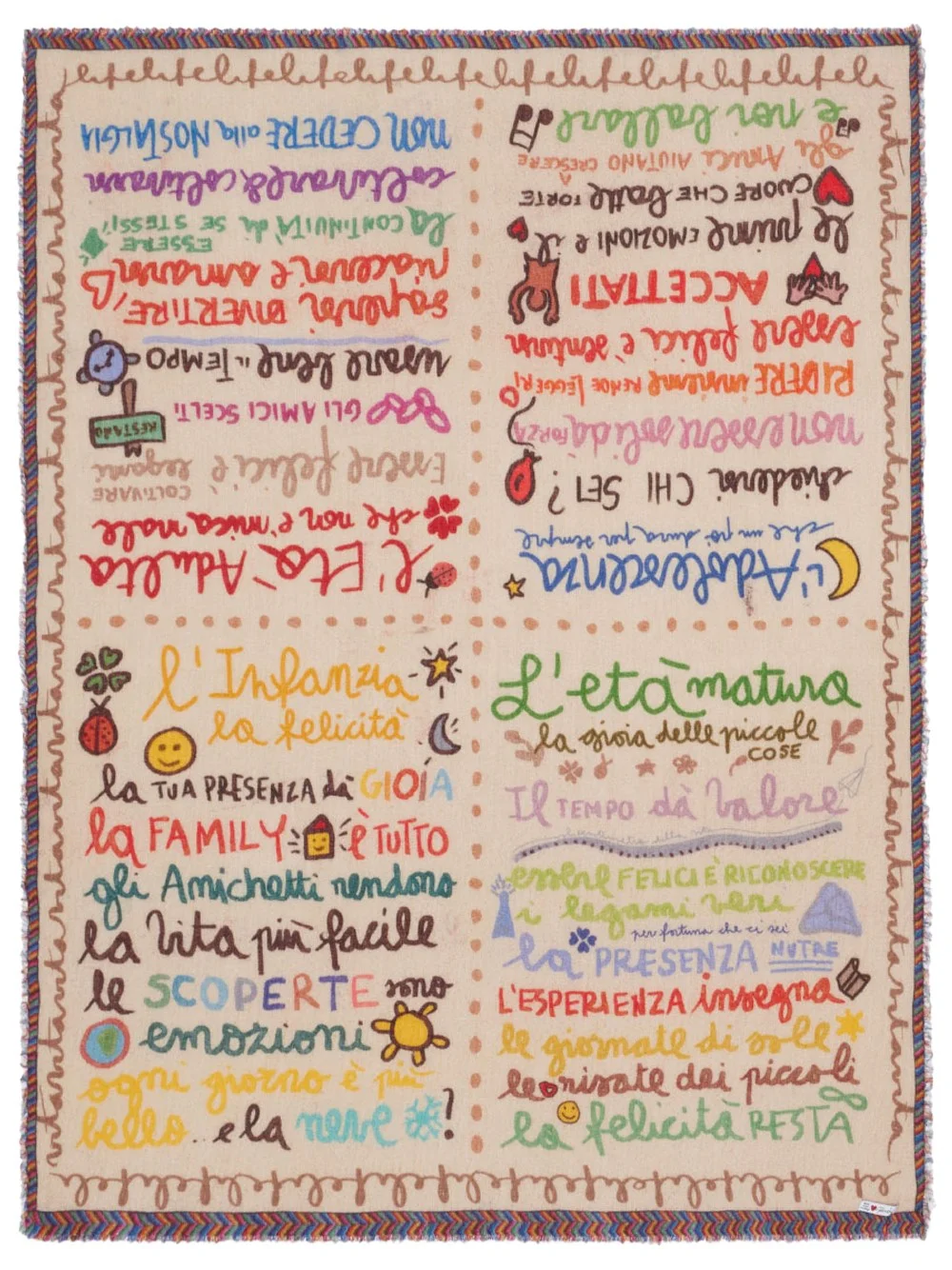 IN COLLABORATION WITH SHORT LOVE MESSAGE: LA FAMILY SCARF - 1