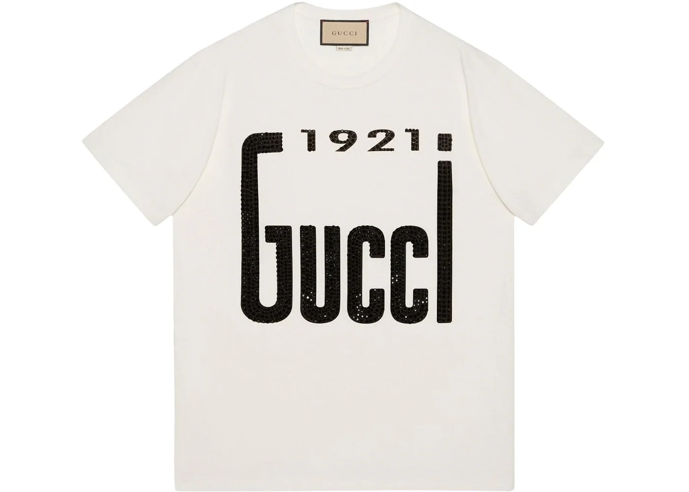 Gucci 1921 Crytsal T-shirt White - 1