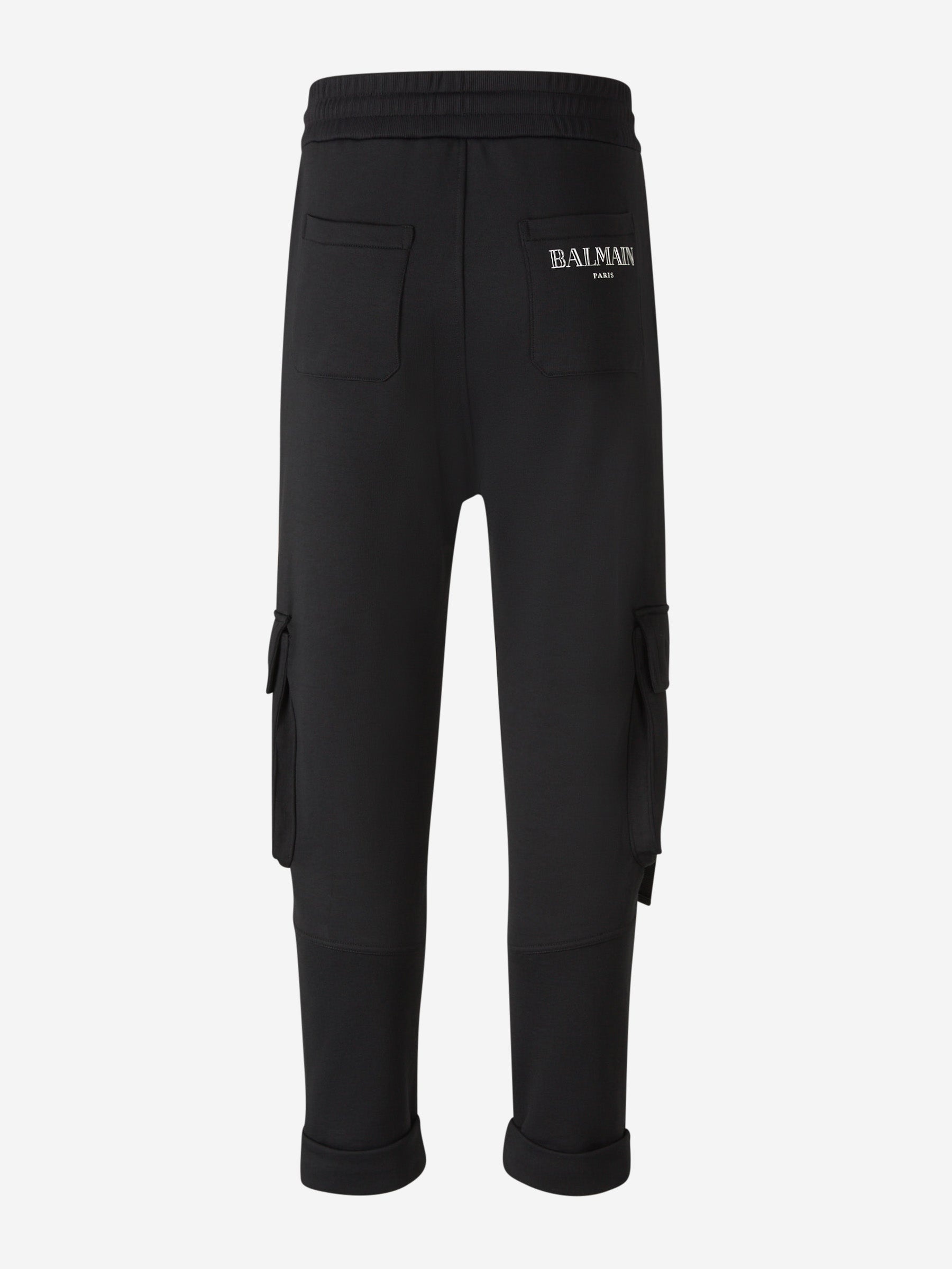 Balmain STRETCH CARGO JOGGERS santaeulalia REVERSIBLE