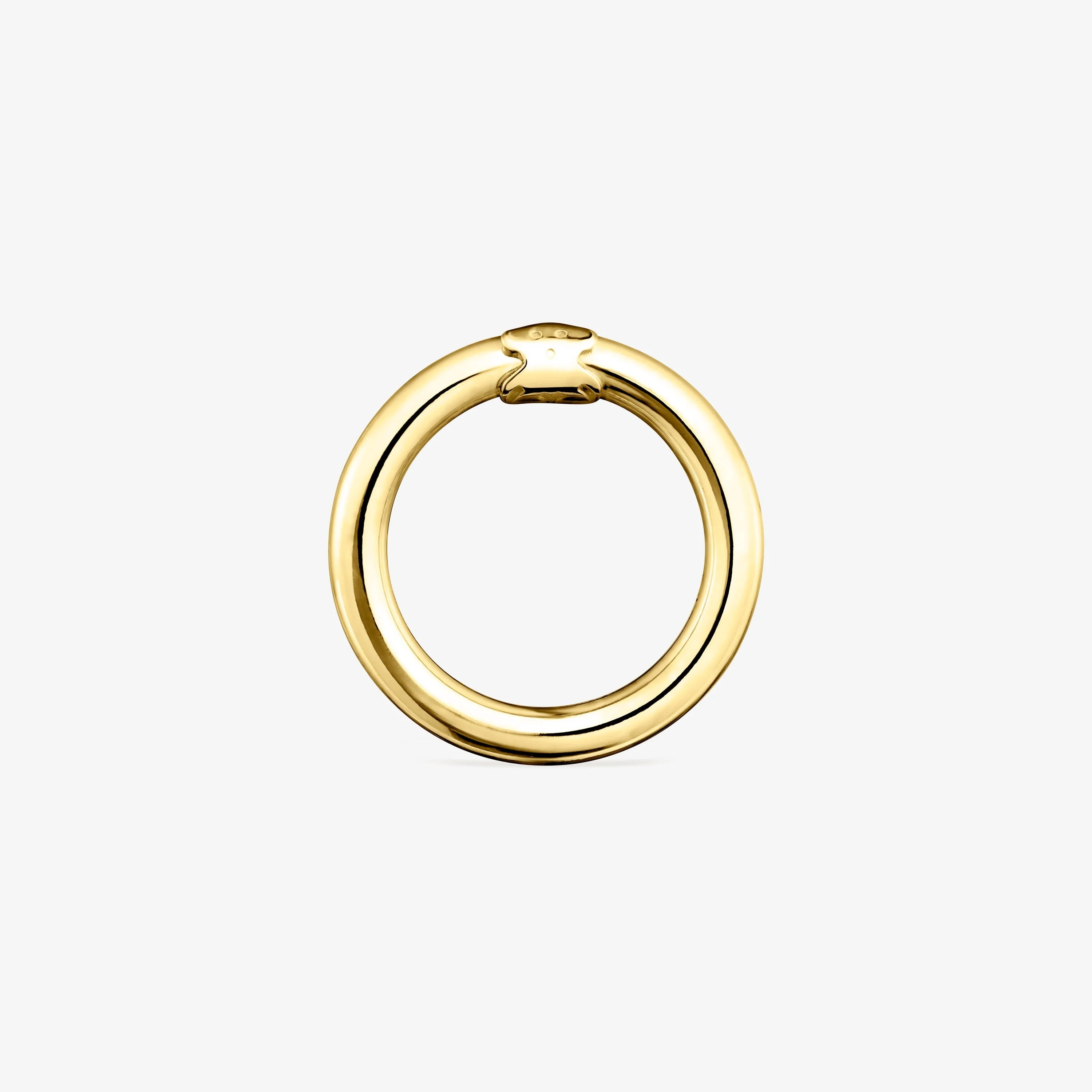 Medium 18K gold vermeil Hold Ring - 1