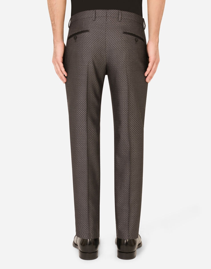 Tailored jacquard pants - 2